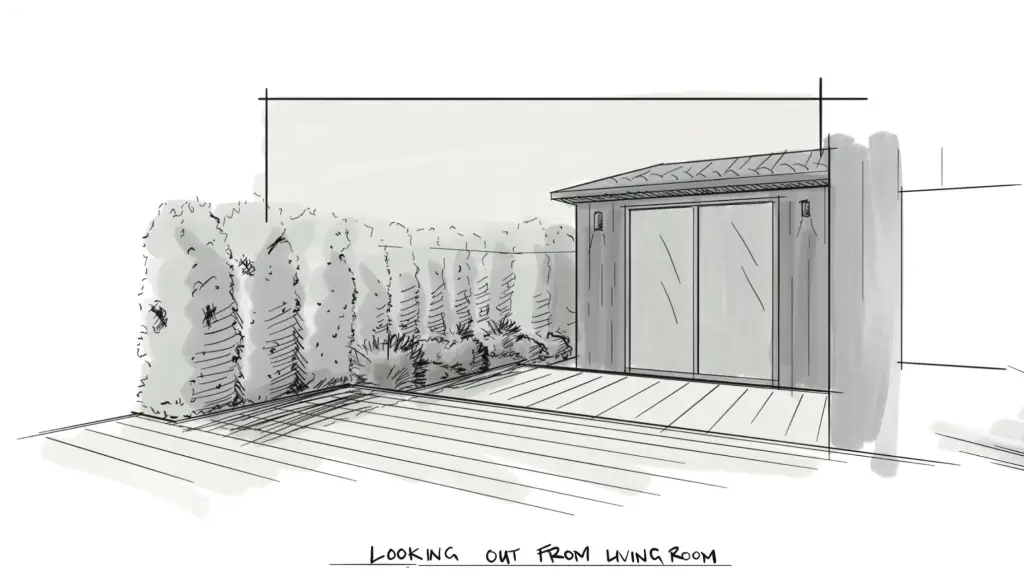 Graphic created for Visionary Outdoor Solutions presentations