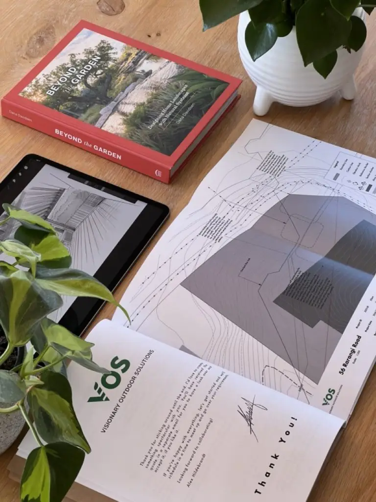 Landscape design drawings and information pack from Visionary Outdoor Solutions