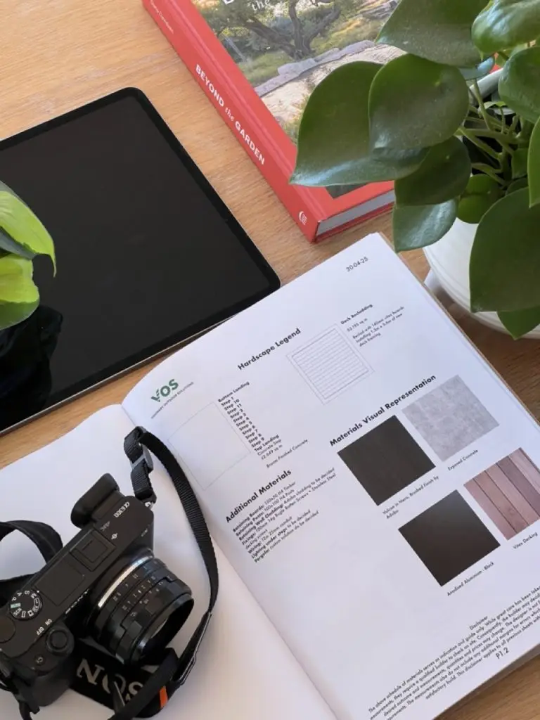 Landscape design drawings and info pack prepared by Visionary Outdoor Solutions