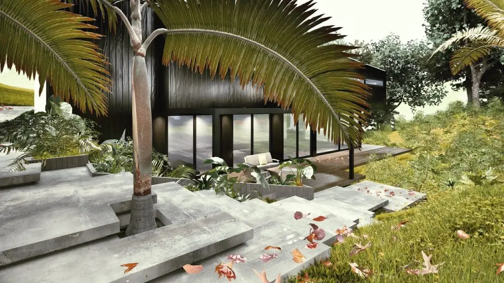 Landscape design renders saint heliers.
